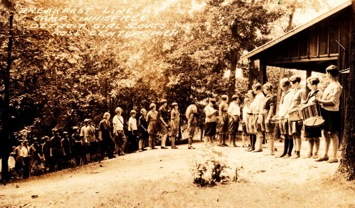 Camp Innisfree - Vintage Postcard (newer photo)